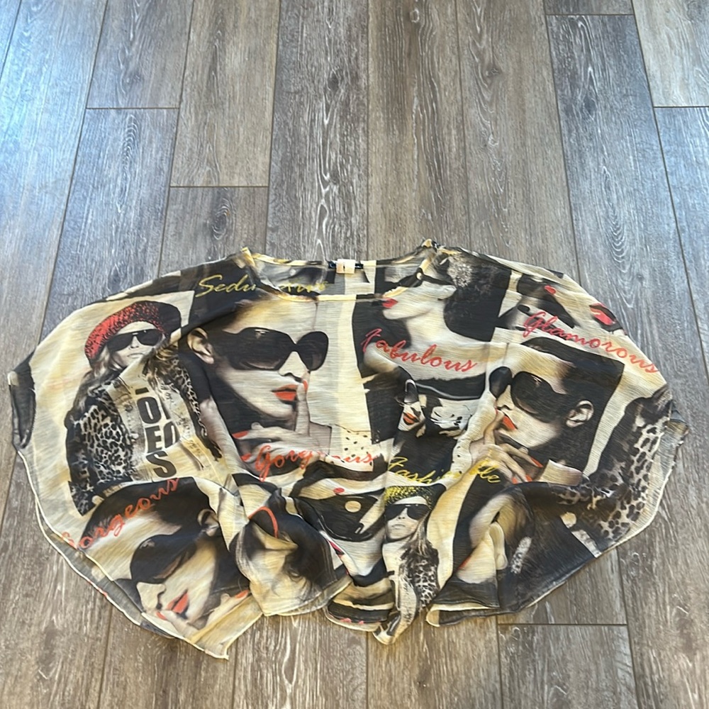 Vintage nylon top